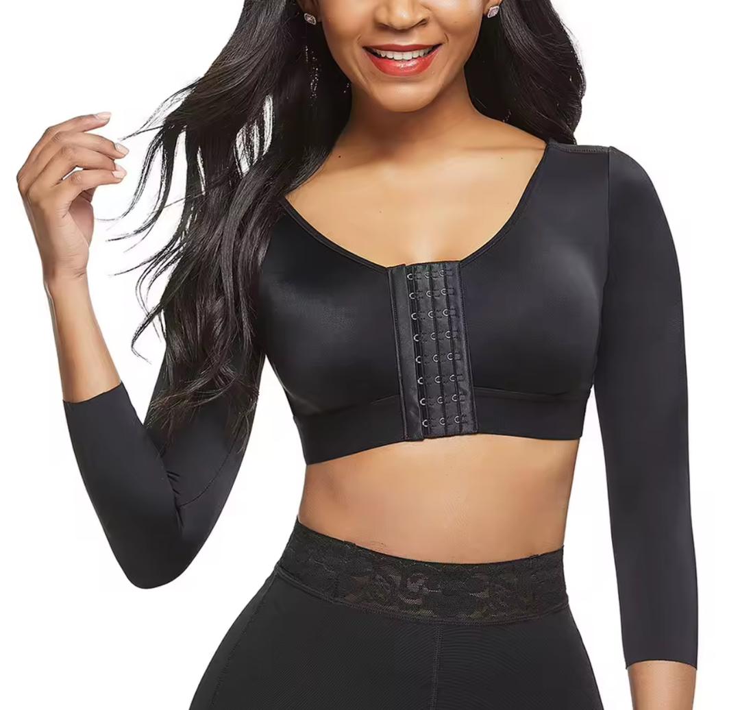 Arm Compression Sleeve Posture img Arm Compression Sleeve Posture Corrector Women Weight Loss - Image 1