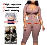 Body Shaper Fajas Slimming Shapewear Long Sleeve - Image 2