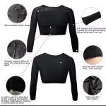 Post Surgery Garment Shaper Tops, Long Sleeves, Upper Arm Slimming Shapewe